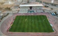 Complexe sportif d’al-Majma’ah, dans le gouvernorat d’al-Majma’ah, dans la province de Riyad. (Saudipedia)