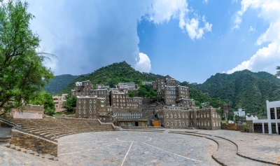 Village historique de Rijal, situé à l’ouest de la ville d’Abha. (Ministère de la Culture)