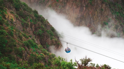 Parc national d&#039;Asir, dans le centre d&#039;As-Sudah, province d&#039;Asir. (Unveil Saudi)