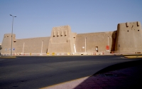 Palais historique Sahoud à Al-Mubarraz dans le gouvernorat d‘Al-Hassa. (Saudipedia)