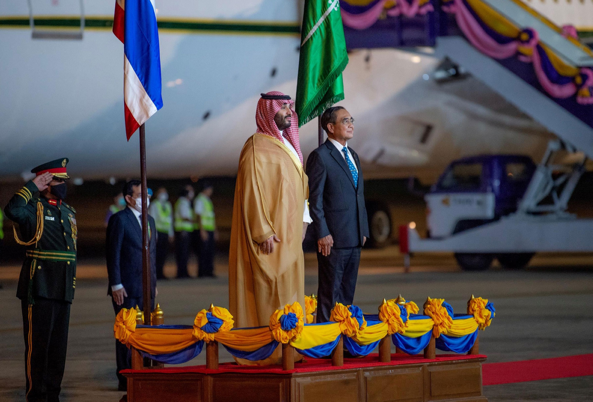 Le Prince héritier lors d&#039;une visite officielle au Royaume de Thaïlande. (SPA)