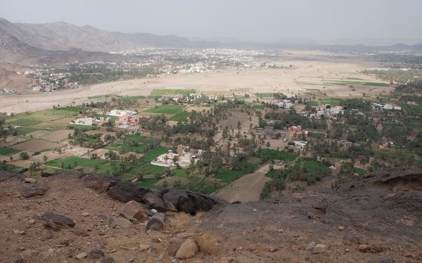 Сельскохозяйственная деревня Эль-Хедн в округе Наджран. (Saudipedia)