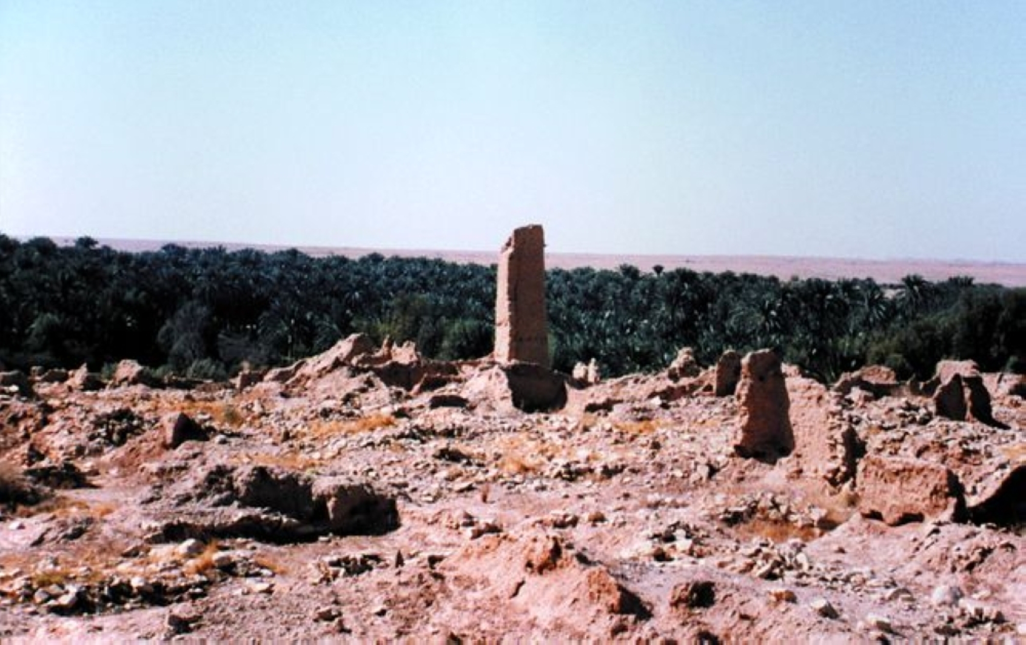 Исторический район Гусайба на склонах долины Вади-Ханифа в Эр-Рияде. (Дарах)