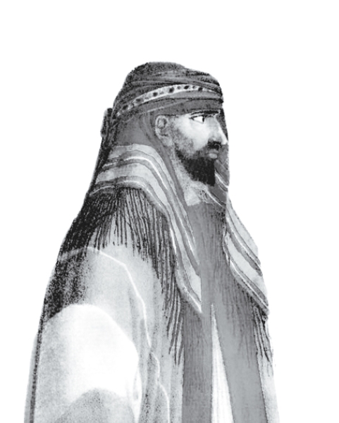 Портрет имама Абдаллы ибн Сауда, написанный одним из его современников. (Фонд исследований и архивов короля Абдул-Азиза [Дарах])