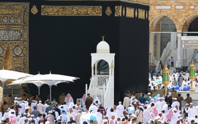 Минбар хатиба Заповедной мечети (Saudipedia)