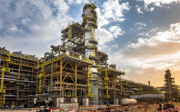 Газовый завод Фадхили. (Медиацентр Aramco)