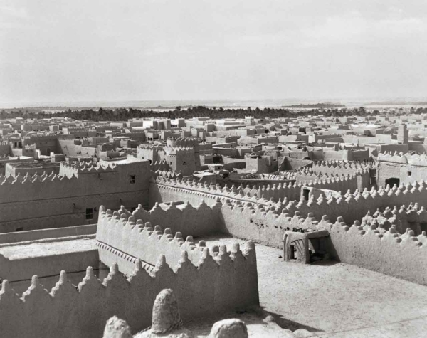 Старые здания в мухафазе Эд-Диръия в регионе Эр-Рияд — Фонд исследований и архивов короля Абдул-Азиза (Дарах)