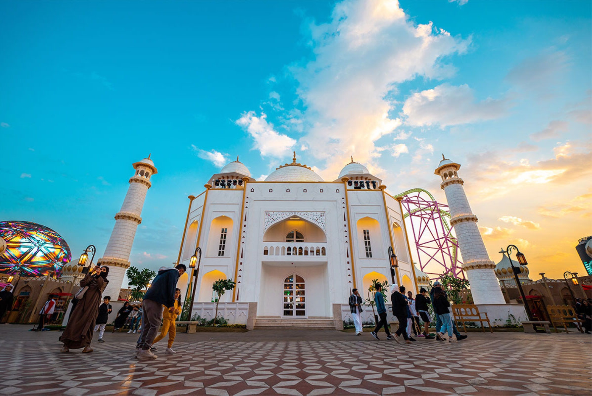 Одна из зон Бульвара мира в Эр-Рияде (Saudipedia)
