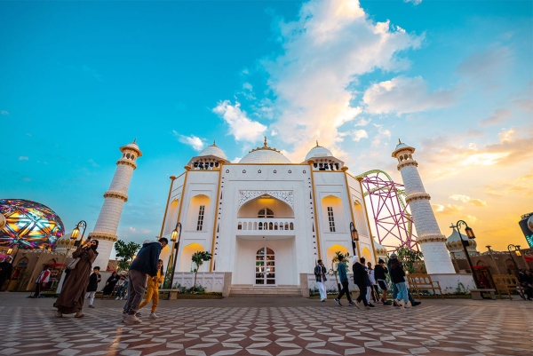 Одна из зон Бульвара мира в Эр-Рияде (Saudipedia)