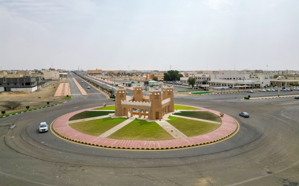 Скульптура в мухафазе Эль-Мувайх округа Мекка (Saudipedia)