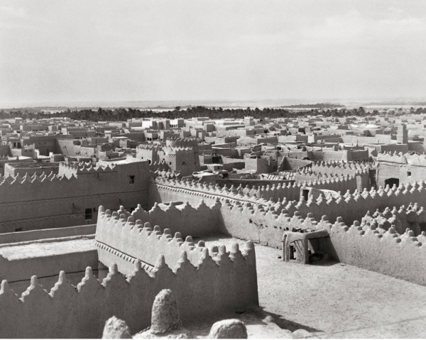 Один из районов Эр-Рияда в 1949 г. (Дарах).