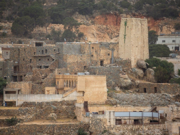 قرية آل عليان التاريخية في محافظة النماص. (سعوديبيديا)