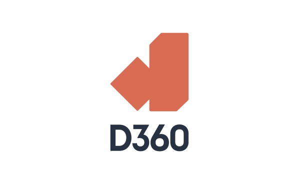 شعار بنك D360 الرقمي. 