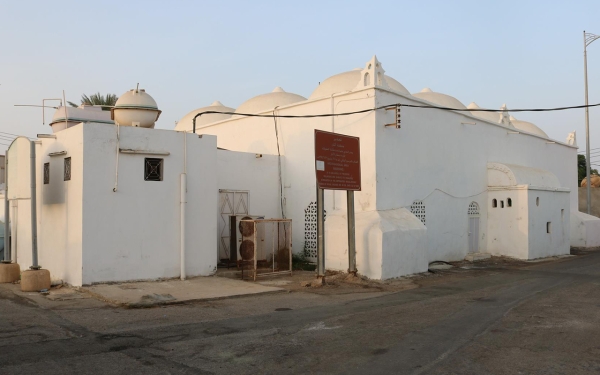 مسجد النجدي بمنطقة جازان، أحد المساجد المستهدفة في مشروع تطوير المساجد التاريخية. (واس) 