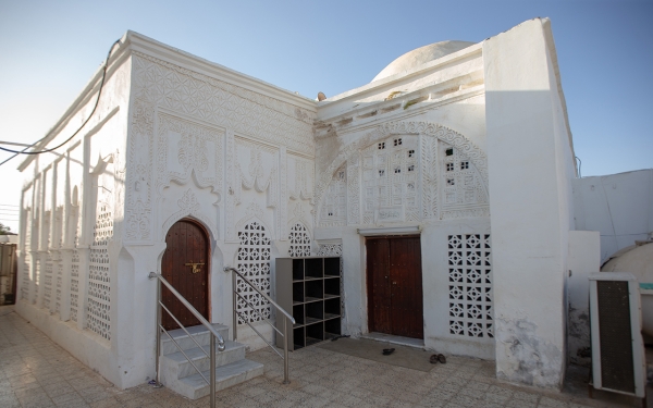 مسجد النجدي في جزيرة فرسان بمنطقة جازان. (واس)