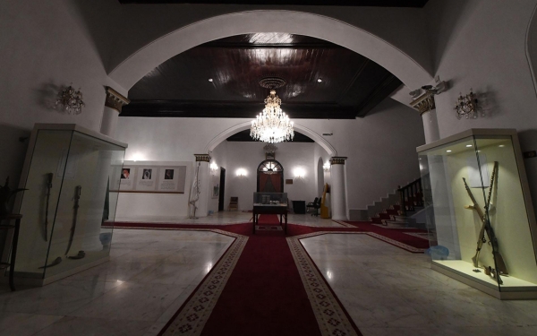 بعض محتويات متحف قصر شبرا في محافظة الطائف. (واس) 