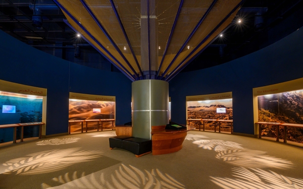 المتحف الوطني السعودي في مدينة الرياض. (وزارة الثقافة)
