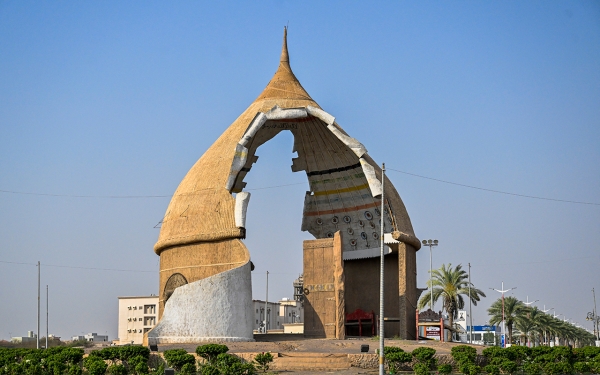 مسجد القبب التاريخي في محافظة أبو عريش. (سعوديبيديا)