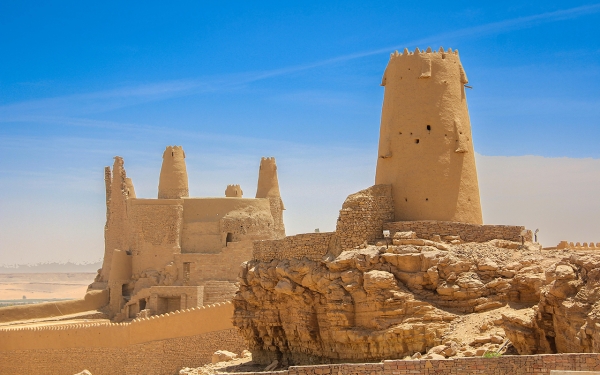 قلعة مارد الأثرية بمنطقة الجوف. (واس)