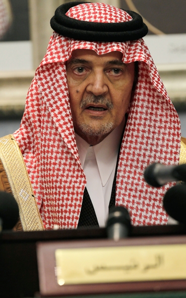 الأمير سعود بن فيصل بن عبدالعزيز.