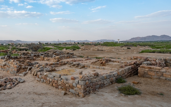 آثار مدينة الأخدود الأثرية في منطقة نجران تحكي تاريخ ألفي عام. (وزارة الثقافة)