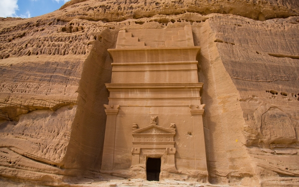 من آثار موقع الحِجر في محافظة العلا. (سعوديبيديا)