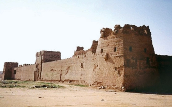 قصر الملك عبدالعزيز التاريخي في قبة بمنطقة القصيم. (دارة الملك عبدالعزيز)