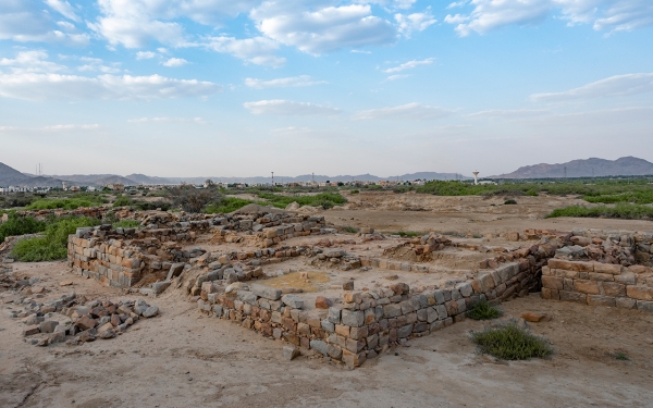 مدينة الأخدود الأثرية بمنطقة نجران. (وزارة الثقافة)
