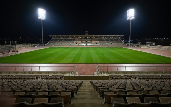 الملعب الرئيسي بمدينة الملك فهد الرياضية بمحافظة الطائف. (واس)