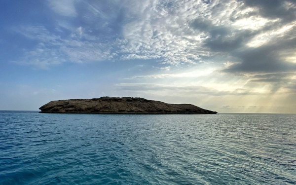جزيرة جبل الليث في محافظة الليث التابعة لمنطقة مكة المكرمة. (واس)
