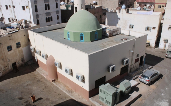 مسجد بني حرام في المدينة المنورة. (واس)