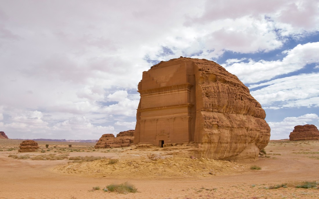 آثار مدينة الحجر الأثرية في محافظة العلا. (سعوديبيديا)
 