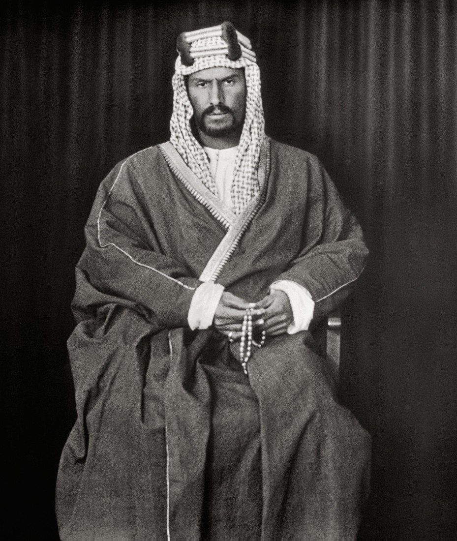 الملك عبدالعزيز في شبابه. (دارة الملك عبدالعزيز)