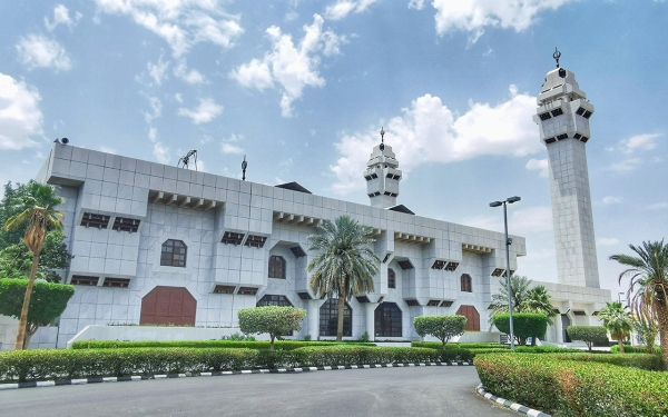 مسجد التنعيم أو مسجد السيدة عائشة في مكة المكرمة، وهو ميقات أهل مكة. (واس)