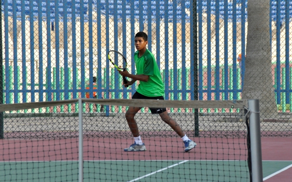 كرة التنس في الأندية الرياضية السعودية. (واس)