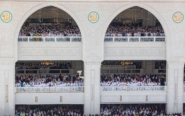 الرواق السعودي في المسجد الحرام. (واس)
 