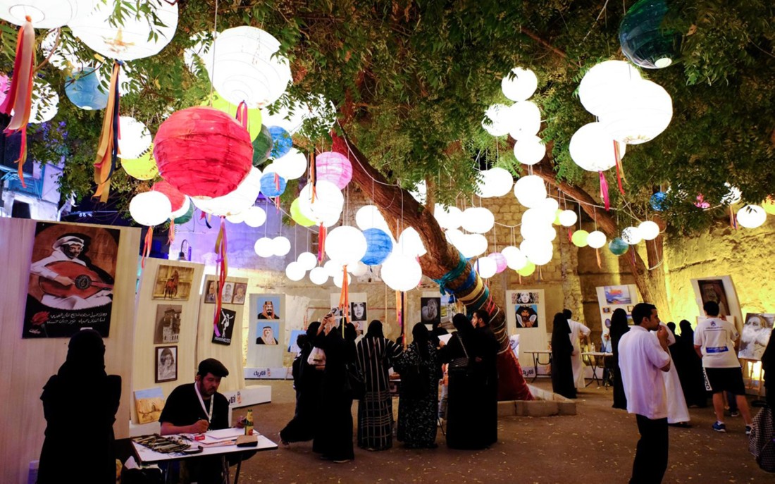إحدى فعاليات مهرجان جدة التاريخية. (واس)