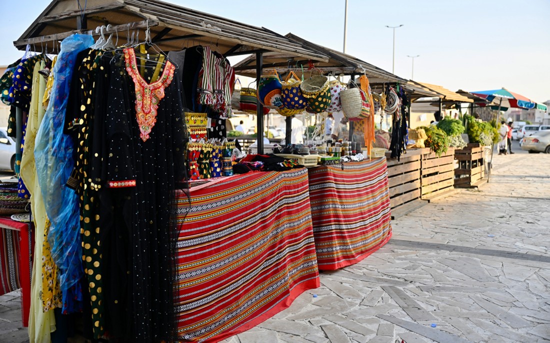 السوق الشعبي في محافظة صبيا بمنطقة جازان. (سعوديبيديا) 
 