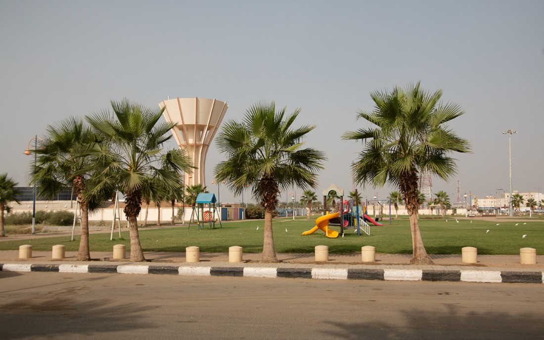 إحدى الحدائق العامة بمحافظة صبيا. (سعوديبيديا) 