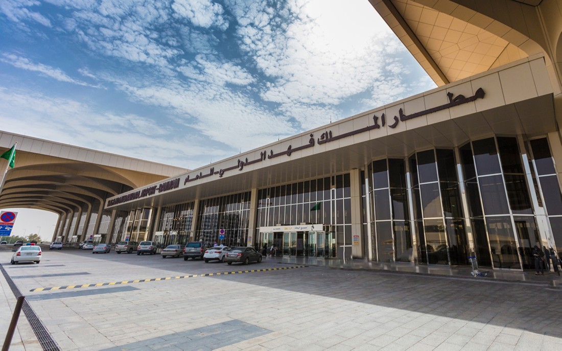 مطار الملك فهد الدولي في مدينة الدمام. (واس) 
 