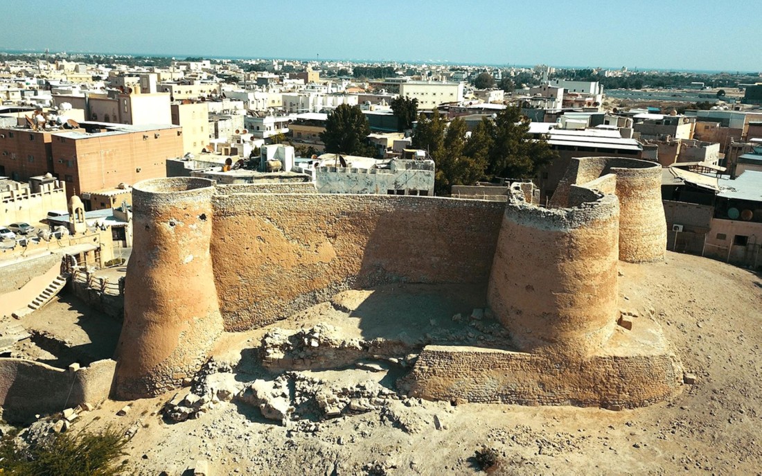 قلعة تاروت في محافظة القطيف. (واس)