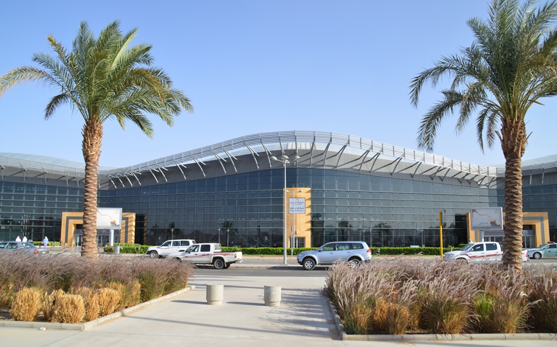 مبنى مطار نجران. (سعوديبيديا)
 