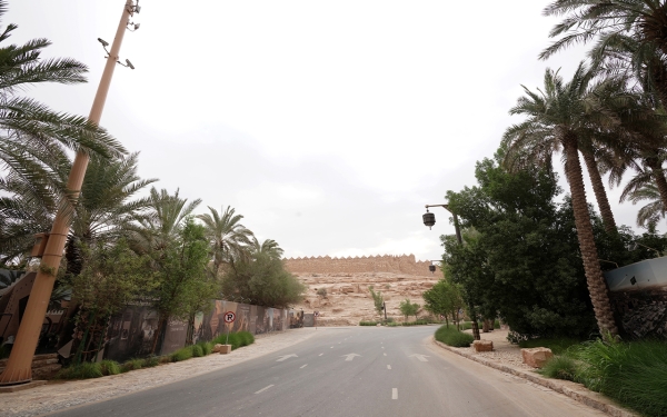 أحد شوارع محافظة الدرعية. (سعوديبيديا)
 