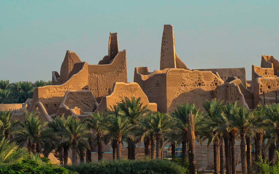 ثاني المواقع الأثرية السعودية المسجلة في اليونسكو حي طريف التاريخي في الدرعية بمنطقة الرياض. (وزارة الثقافة)