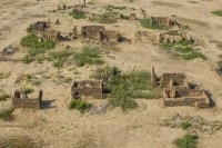 بقايا منازل أثرية في منطقة جازان جنوب السعودية (وزارة الثقافة).