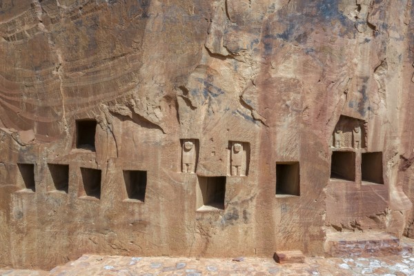 معالم مدينة دادان التاريخية في العلا شمال غرب السعودية (وزارة الثقافة).