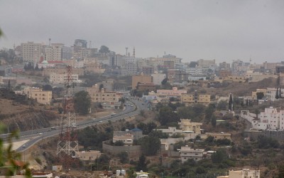 مدينة الباحة جنوب المملكة والتي تُعدُّ من أهم المدن السياحية في السعودية. (سعوديبيديا)