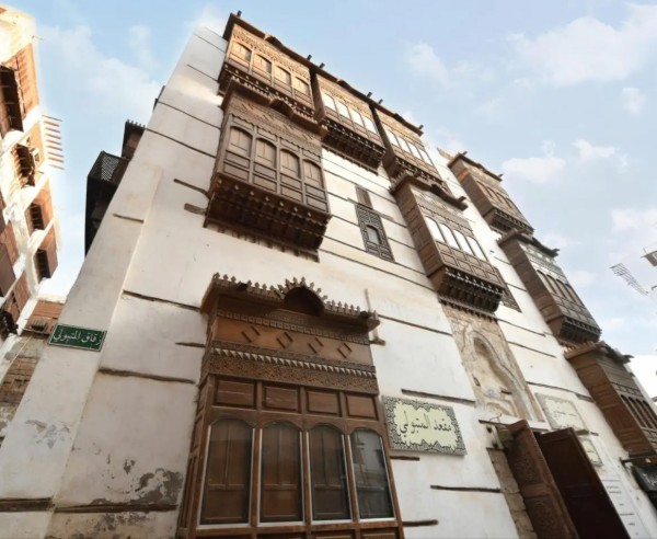 بيت المتبولي في مدينة جدة بمنطقة جدة التاريخية. (واس)