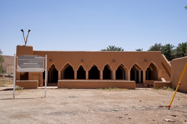 أقدم مسجد في بلدة الغاط التراثية بمنطقة الرياض. (سعوديبيديا)

 