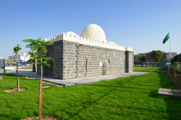 مسجد السُقيا أحد المساجد التاريخية في المدينة المنورة. (واس)